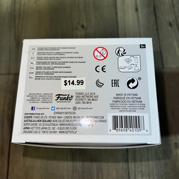 Funko Pop Doctor Who Pting #831 2019 Summer Convention Limited Edition Exclusive - Picture 5 of 6